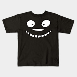 Eye, nose and teeth. Cute smile. Kids T-Shirt